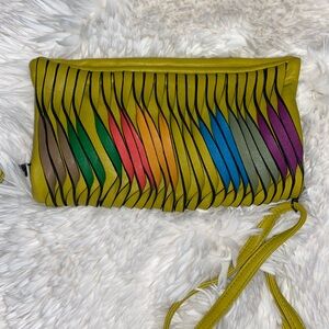 Multicolor Rainbow Striped Women's Crossbody Bag Mellow World